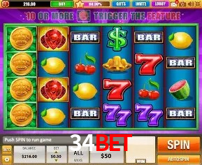 Generoso Bônus Cassino 34Bet